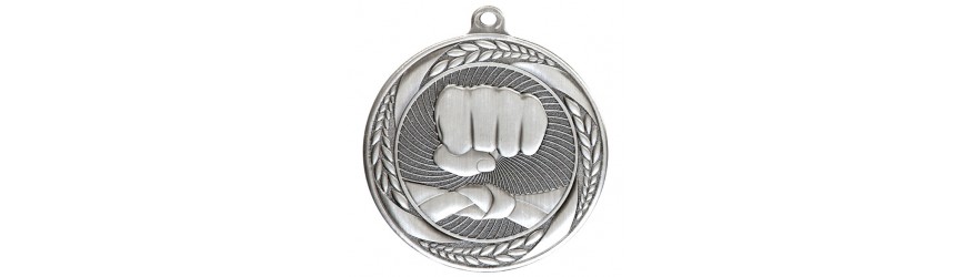 TYPHOON MARTIAL ARTS MEDAL 55MM - GOLD, SILVER & BRONZE